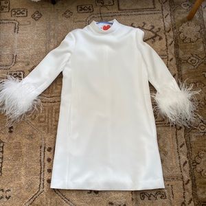 White Feather Mod Ellie Dress from Tuckernuck size small